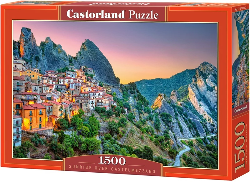 Sunrise Over Castelmezzano